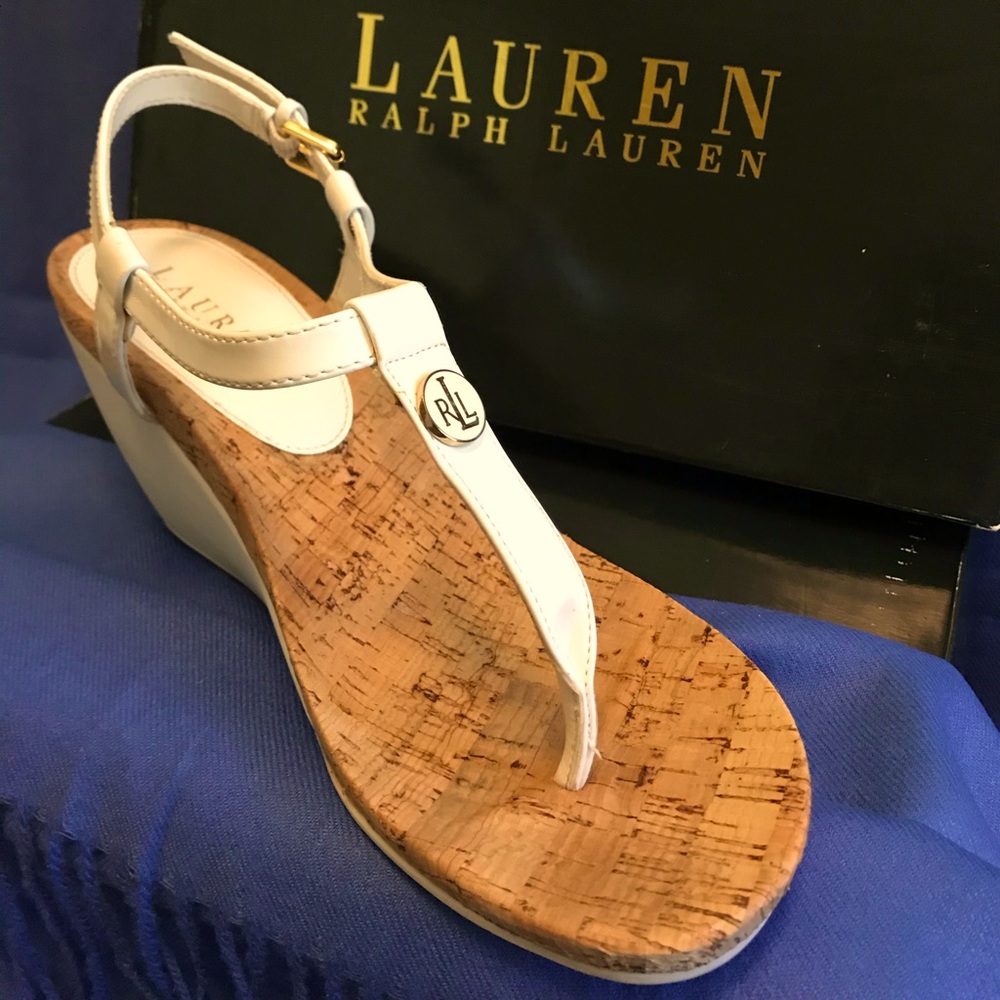 REETA BY Lauren RL: Sandals, U.S. size 9.5